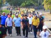 Kakanwil Ditjenpas Papua Barat Perkuat Sinergi APH lewat Jalan Santai HUT RI dan HUT MA
