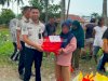 Semarak HUT ke-81 RI, Lapas Luwuk Salurkan Bansos kepada Warga Desa Binaan