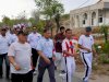 Fun Walk Semarak HUT RI, Kanwil Ditjenpas Sulteng Perkuat Sinergi Lintas Instansi