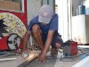 Warga Binaan Lapas Ambon Produktif Garap Pesanan Pagar Besi