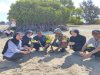 Sambut HUT Ke-81 Kodam XV/Pattimura, Lapas Geser dan Koramil Geser Lakukan Penanaman Bibit Pohon Mangrove 