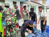Lapas Geser Gandeng Koramil 1502-04 Geser Salurkan Bantuan Air Bersih ke Pulau Keffing