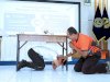 Hadapi Risiko Gempa, Lapas Mojokerto Gelar Simulasi Penanggulangan Bencana bersama BPBD