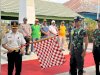 Lapas Geser Unjuk Soliditas di Lomba Gerak Jalan HUT Ke-81 TNI