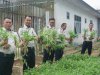 Lapas Tanjungpandan Penuhi Kebutuhan Warga Binaan melalui Panen 60 Kg Kangkung dari Lahan Brandgang