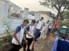 Rutan Rantau dan DLH Tapin Gotong Royong Bersihkan Lingkungan