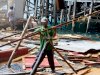 Kembali ke Masyarakat Lewat Aksi Kemanusiaan, Warga Binaan Lapas Luwuk Gotong Royong Bantu Korban Musibah Ombak