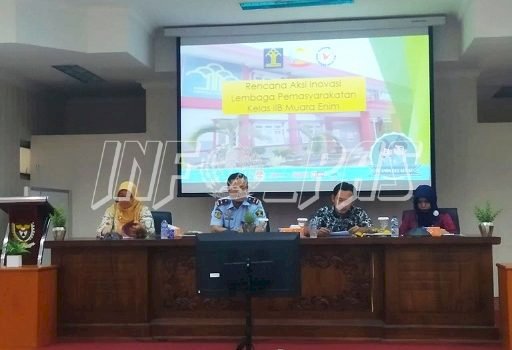 Kalapas Muara Enim Paparkan Inovasi di Hadapan Juri LAN RI