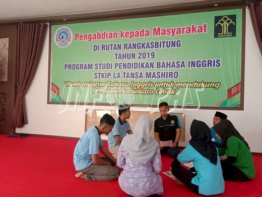 WBP Rutan Rangkasbitung Unjuk Kemampuan Berbahasa Inggris