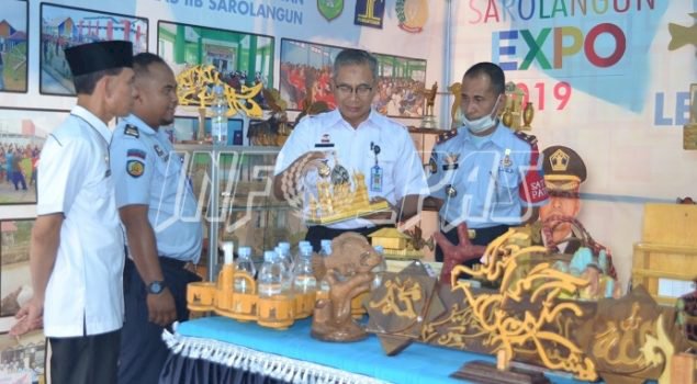 Sambangi Stan Lapas Sarolangun, Kakanwil Jambi: Mantap