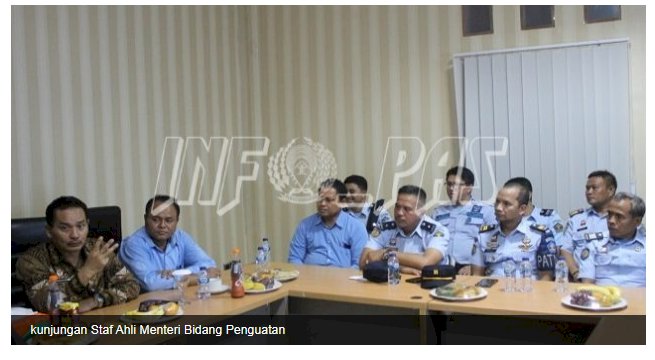 Staf Ahli Menteri Bidang Penguatan RB Pantau Fasilitas WBP di Lapas Cilegon