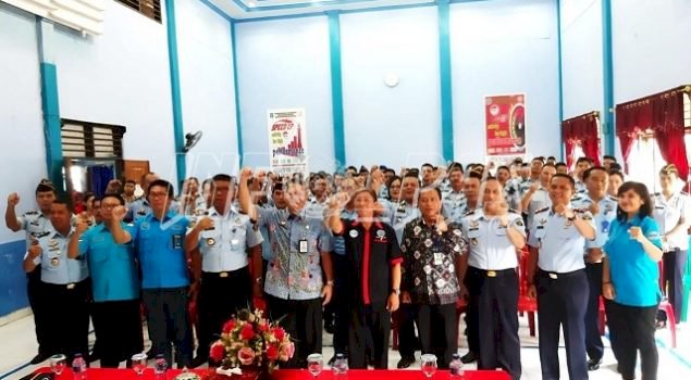 Kanwil Kemenkumham & BNNP Sulut Bersinergi Berantas Narkoba