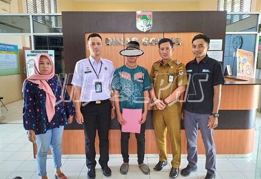 Bapas Lahat Serahkan Klien Anak ke Dinsos Kota Lubuklinggau