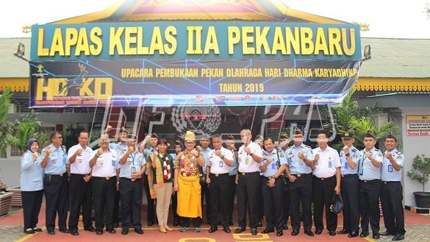 Demi Raih WBK, Lapas Pekanbaru Kumandangkan Perang Terhadap Korupsi & Pungli