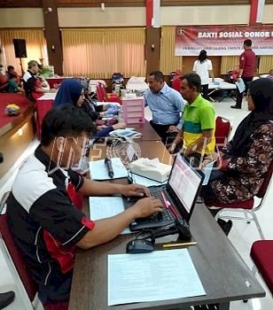 Petugas Rutan Bantul Donorkan Darah Untuk Bantu Sesama