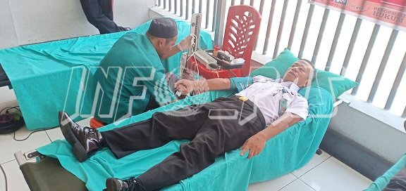 Rutan Bantaeng Tunjukkan Kepedulian Melalui Donor Darah