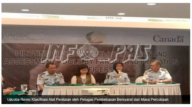 Bapas Yogyakata Dukung Uji Coba Revisi Klasifikasi Alat Penilaian oleh PK