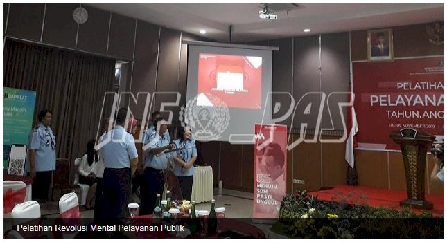 Petugas Bapas Yogyakarta Ikuti Pelatihan Revolusi Mental Pelayanan Publik