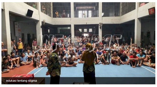 Psychology Service Center Rutan Pekanbaru Edukasi WBP Tentang Stigma