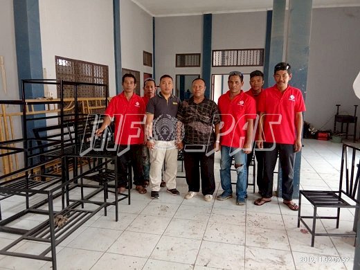 Sebulan Pelatihan Las Listrik, WBP Lapas Sarolangun Bisa Buat Aneka Produk