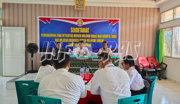 Kepada Calon Hakim, Kalapas Kupang Tegaskan Pentingnya Pelayanan Prima 