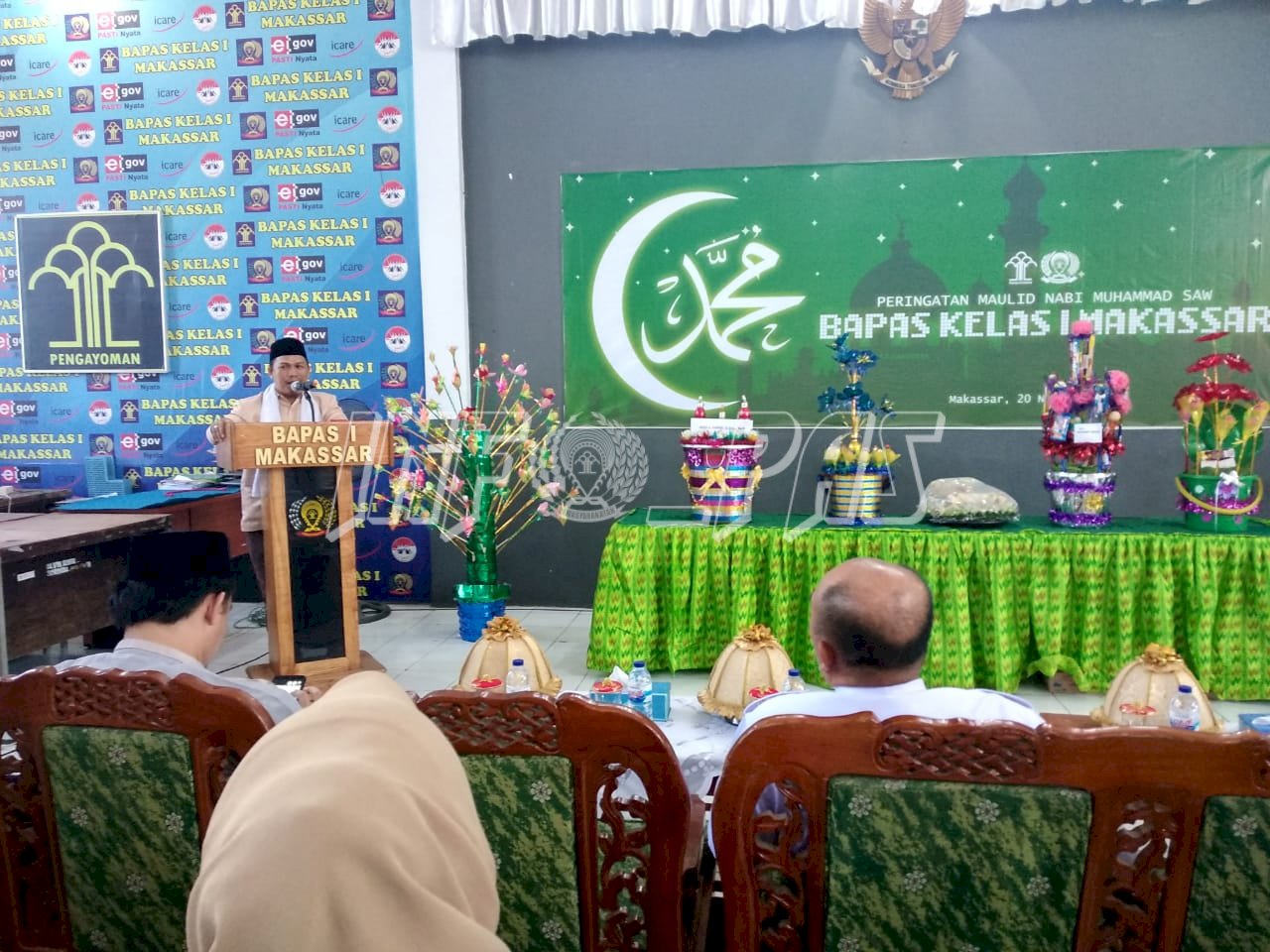 Bapas Makassar Hadirkan Da'i Mantan WBP di Peringatan Maulid Nabi Muhammad SAW