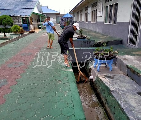 Kebersihan Blok Menjadi Prioritas Lapas Palangka Raya