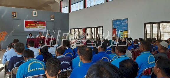 Kalapas Piru Tekankan Peran WBP Dalam Revitalisasi Pemasyarakatan