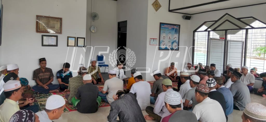 Tausyiah Ustaz Tahudin Ajak WBP Rutan Tamiang Layang Tak Berputus Asa