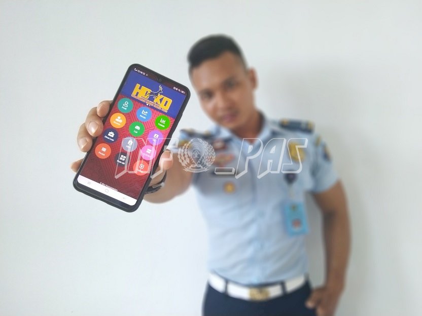 Petugas Lapas Sukamara Nikmati Kemudahan Simpeg Mobile