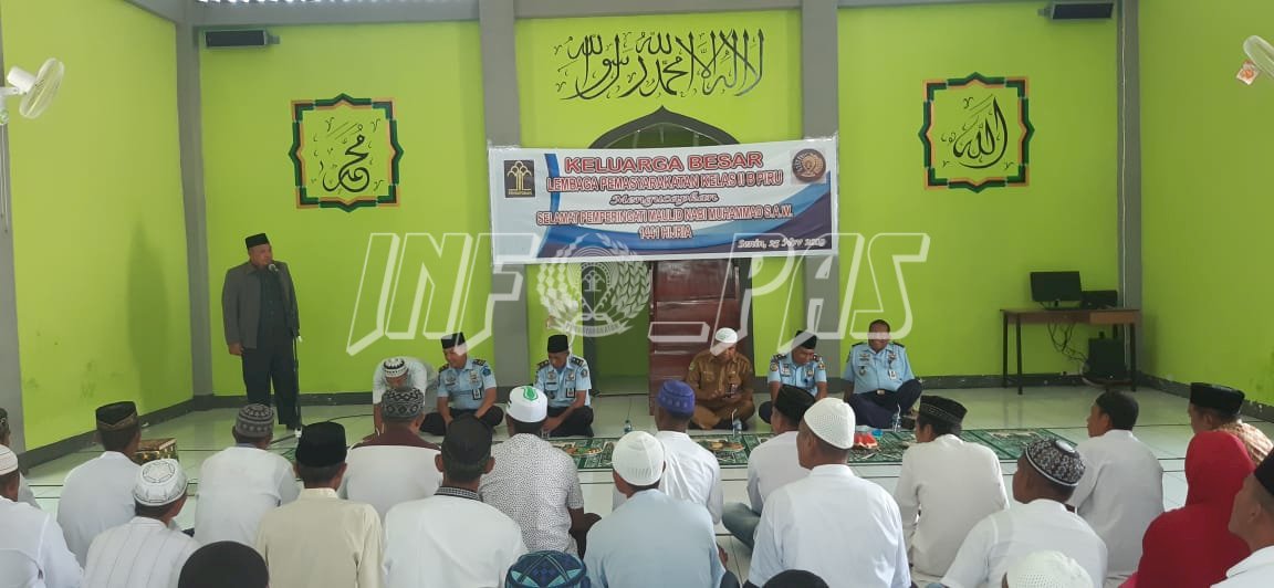 WBP Lapas Piru Diajak Teladani Sifat Rasulullah