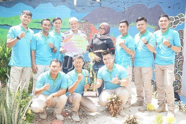 Lapas Muara Enim Juara II Lomba Senam Serasan 