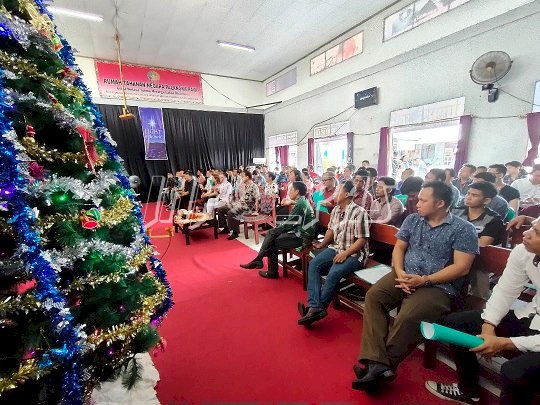 Persekutuan Oikoumene Imanuel Dukung Pembinaan WBP Rutan Palangka Raya