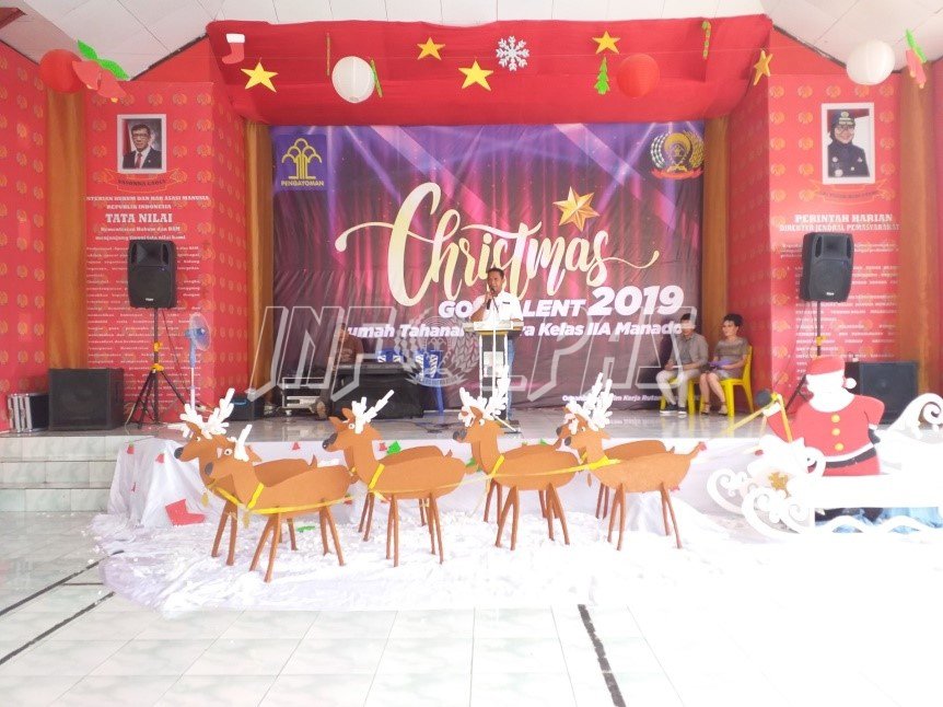 Festival Christmas Malendeng Sambut Natal di Rutan Manado