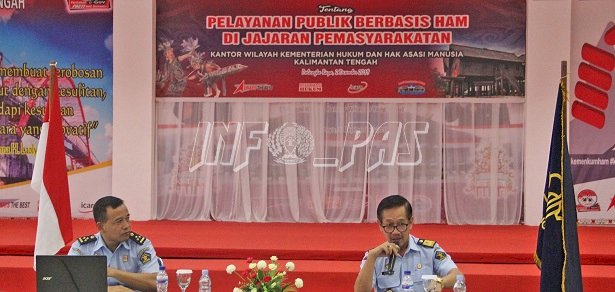 Kalapas Sampit Hadiri Diseminasi HAM Peringatan Hari HAM Sedunia