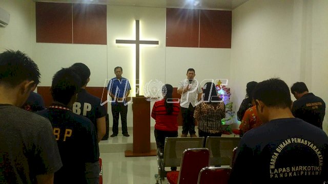 WBP LPN Pangkalpinang Rayakan Natal Bersama Persekutuan Evangelism Explosion EE