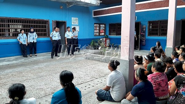 Kadiv PAS Kalteng Pantau Program Rehabilitasi di LPN Kasongan
