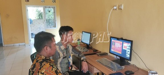 2 Petugas Lapas Sukamara Antusias Ikuti Sosialisasi Crash Program