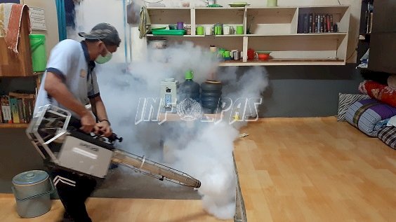 Lapas Narkotika Jakarta Berselimut Asap Fogging