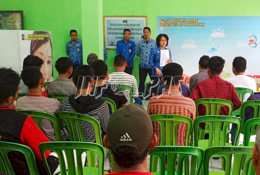Bapas Makassar Terima 48 Orang Klien Bebas Reintegrasi Crash Program