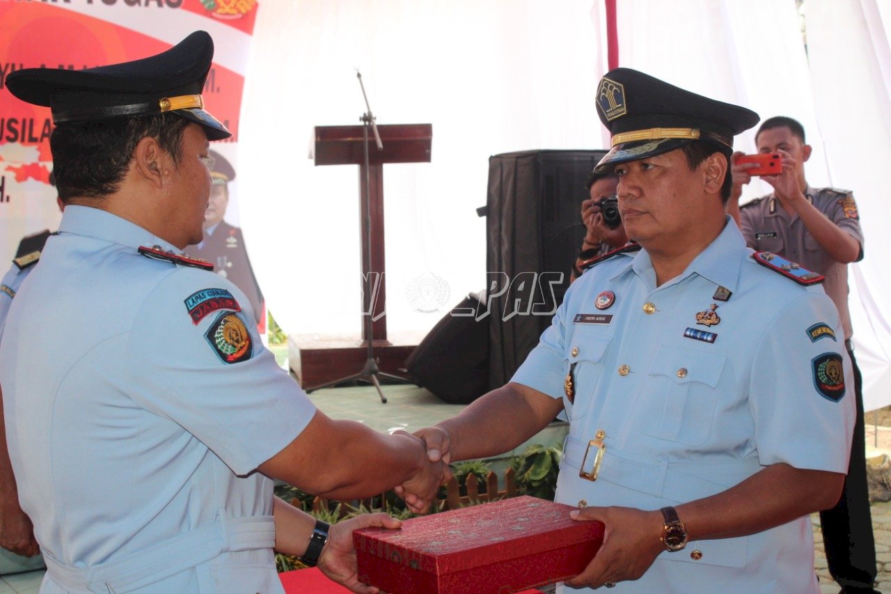 Gantikan Gumilar Budirahayu, Heri Aris Susila Jabat Kalapas Cianjur