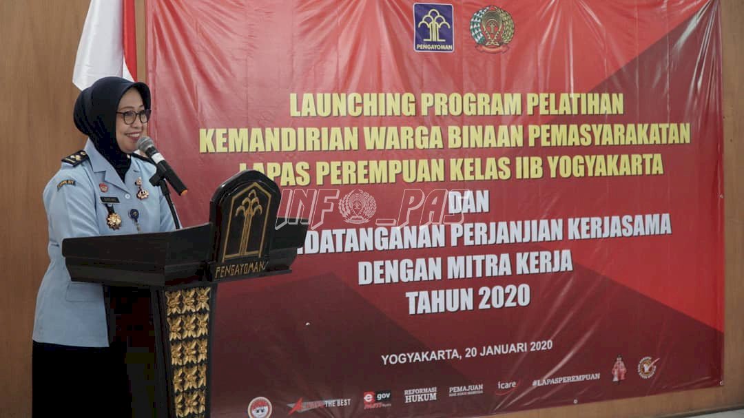 LPP Yogyakarta Luncurkan Program Pelatihan Kemandirian Bagi WBP