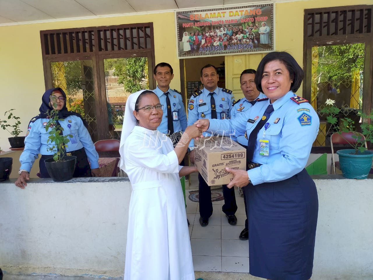 LPKA Ambon Gelar Bakti Sosial di 2 Panti Asuhan