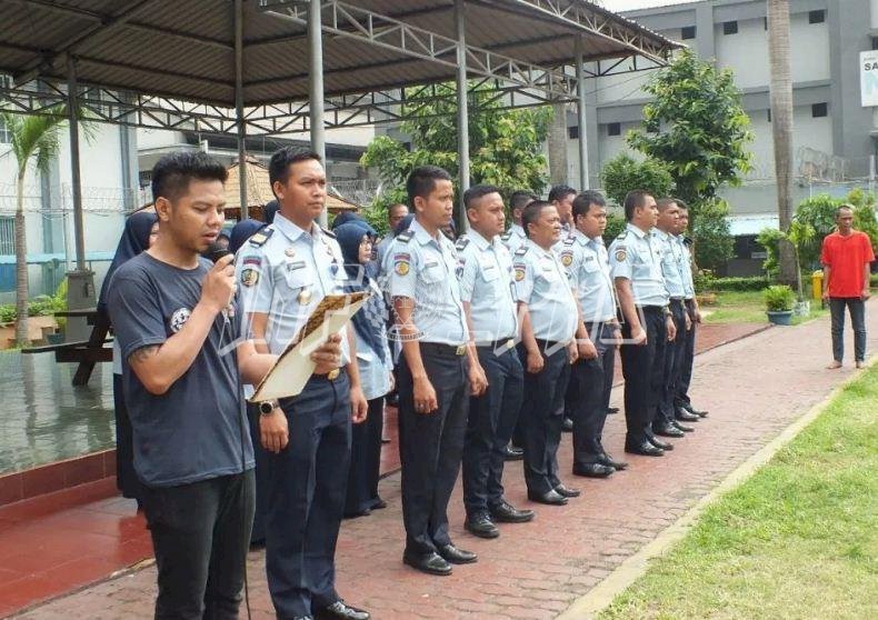 700 WBP Narkotika LPN Jakarta Ikuti Apel Pembukaan Rehabilitasi Sosial dan Medis Tahap Pertama