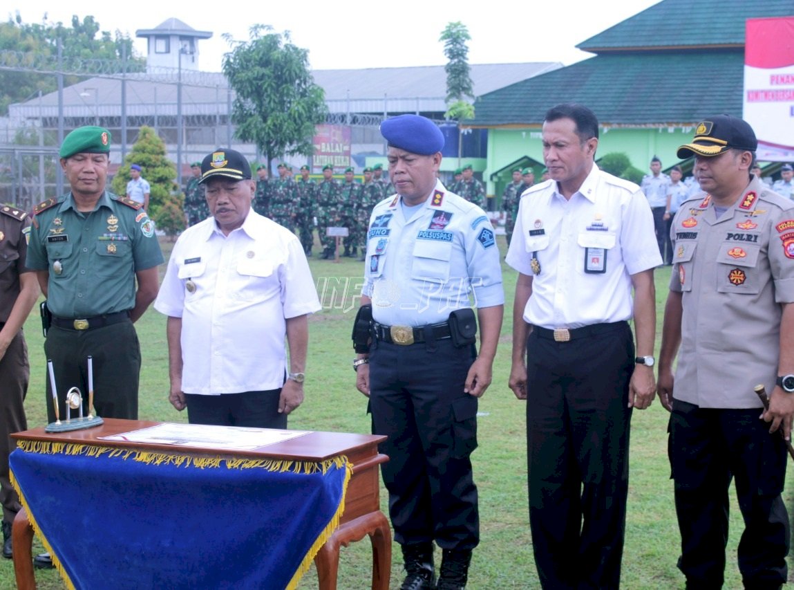 Lapas Cilegon Gelar Apel Deklarasi Janji Kinerja Tahun 2020