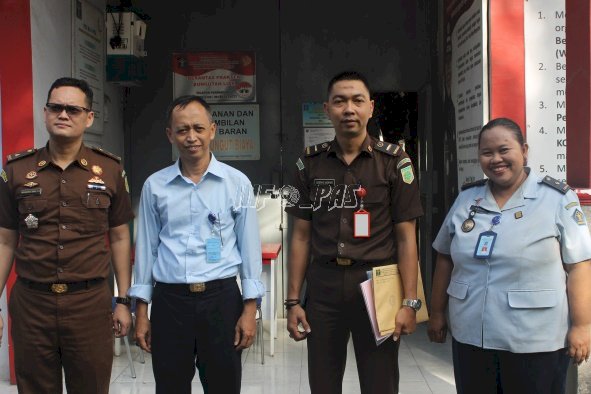 Rupbasan Jakbar & Tangerang Terima Kunjungan Kasi Pengelolaan Barang Bukti & Barang Rampasan Kejari Jakbar