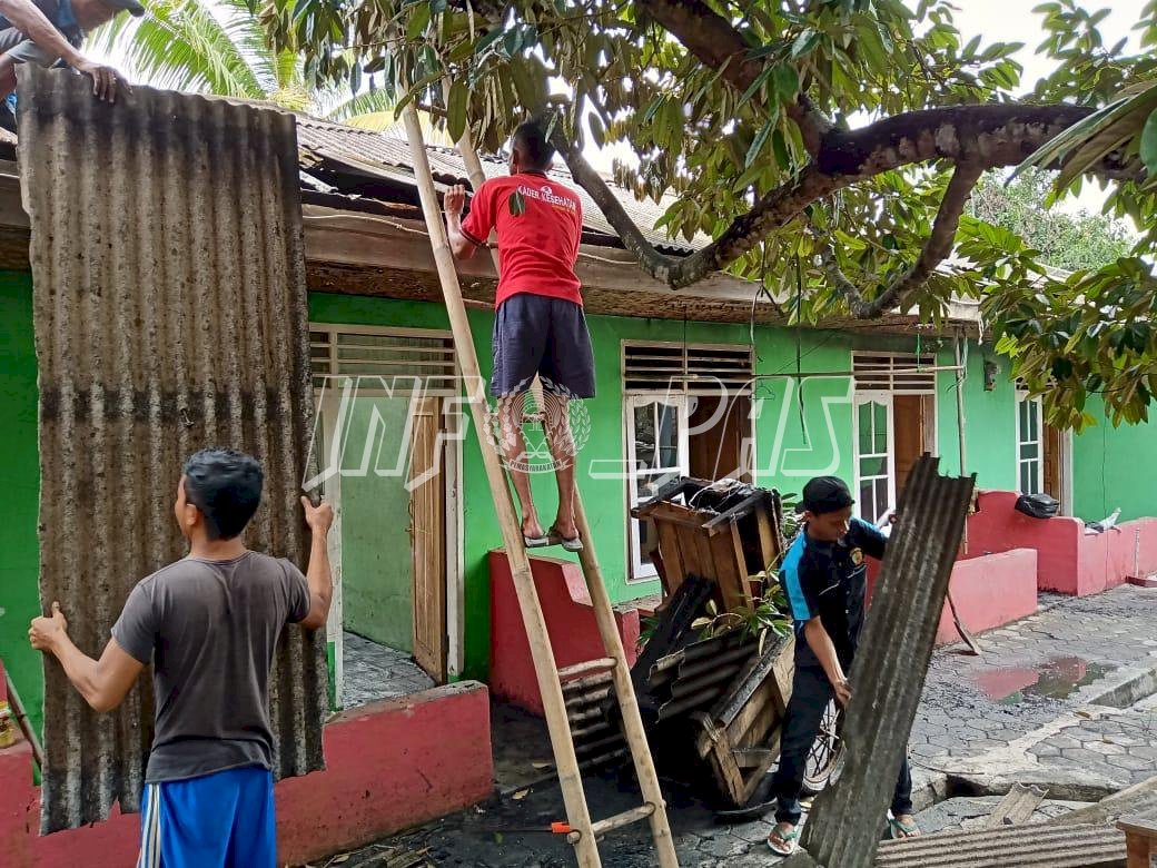 Aksi Heroik WBP Lapas Rangkasbitung Bantu Korban Kebakaran