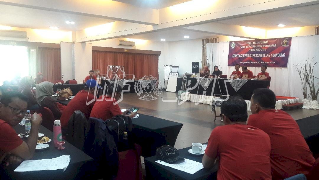 Rupbasan Bandung Gelar RAT Koperasi Tahun 2019 & Pemilihan Pengurus Koperasi Periode 2020-2022