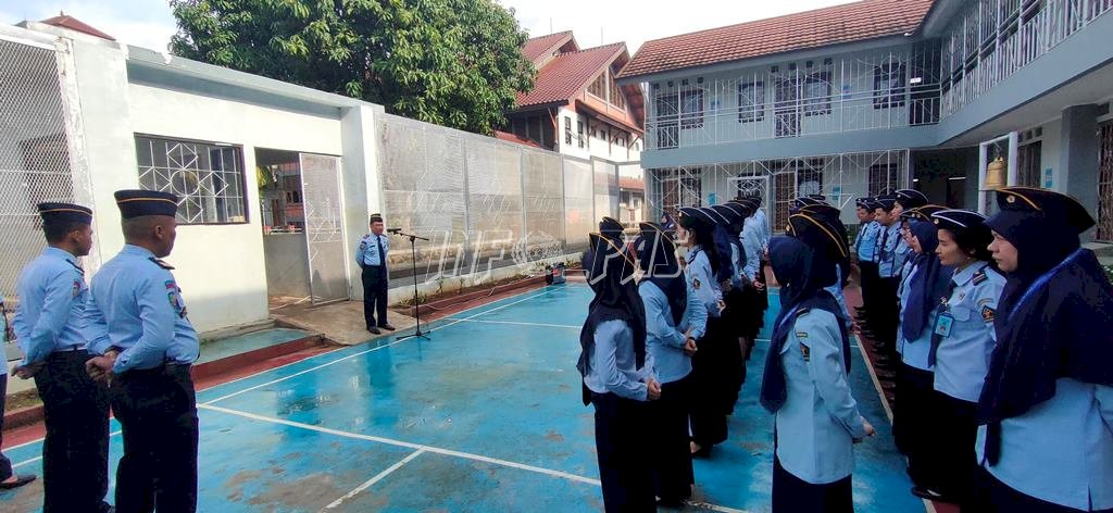 Pimpin Apel Pagi, Ini Perhatian Kepala LPKA Jakarta
