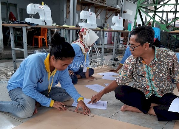 Gaet BLK, LPP Lampung Fasilitasi Pelatihan Jahit & Salon Bagi WBP